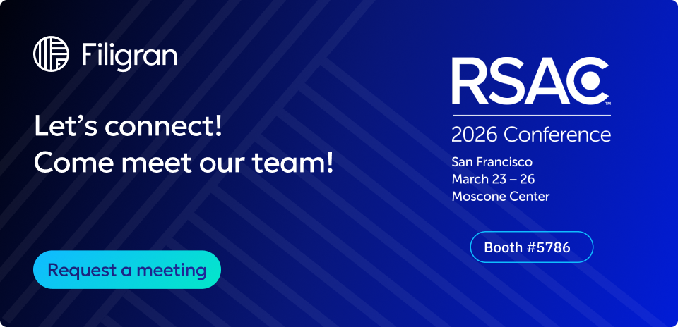 Meet Filigran at RSAC 2026