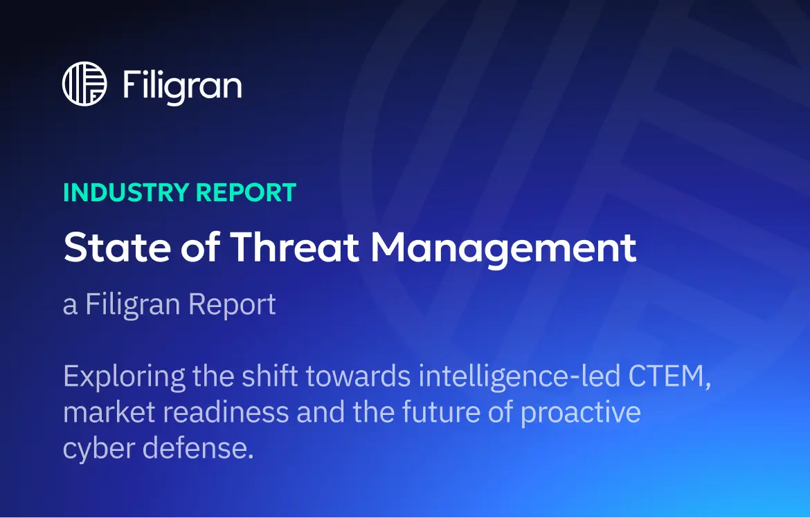 State of Threat Management, Survey by Filigran Thumbnail